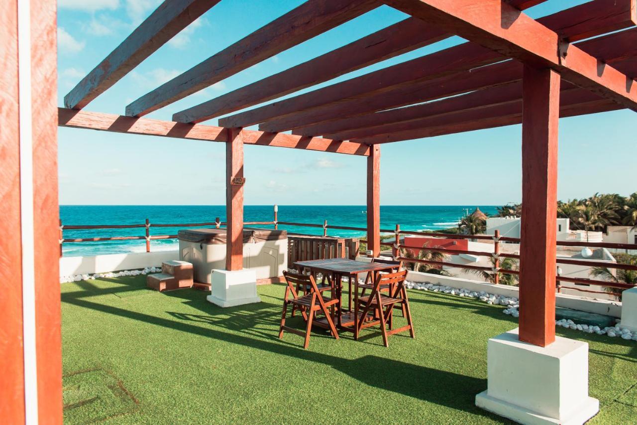 Villa With Ocean View, Pool, Restaurant And Rooftop Isla Mujeres Esterno foto