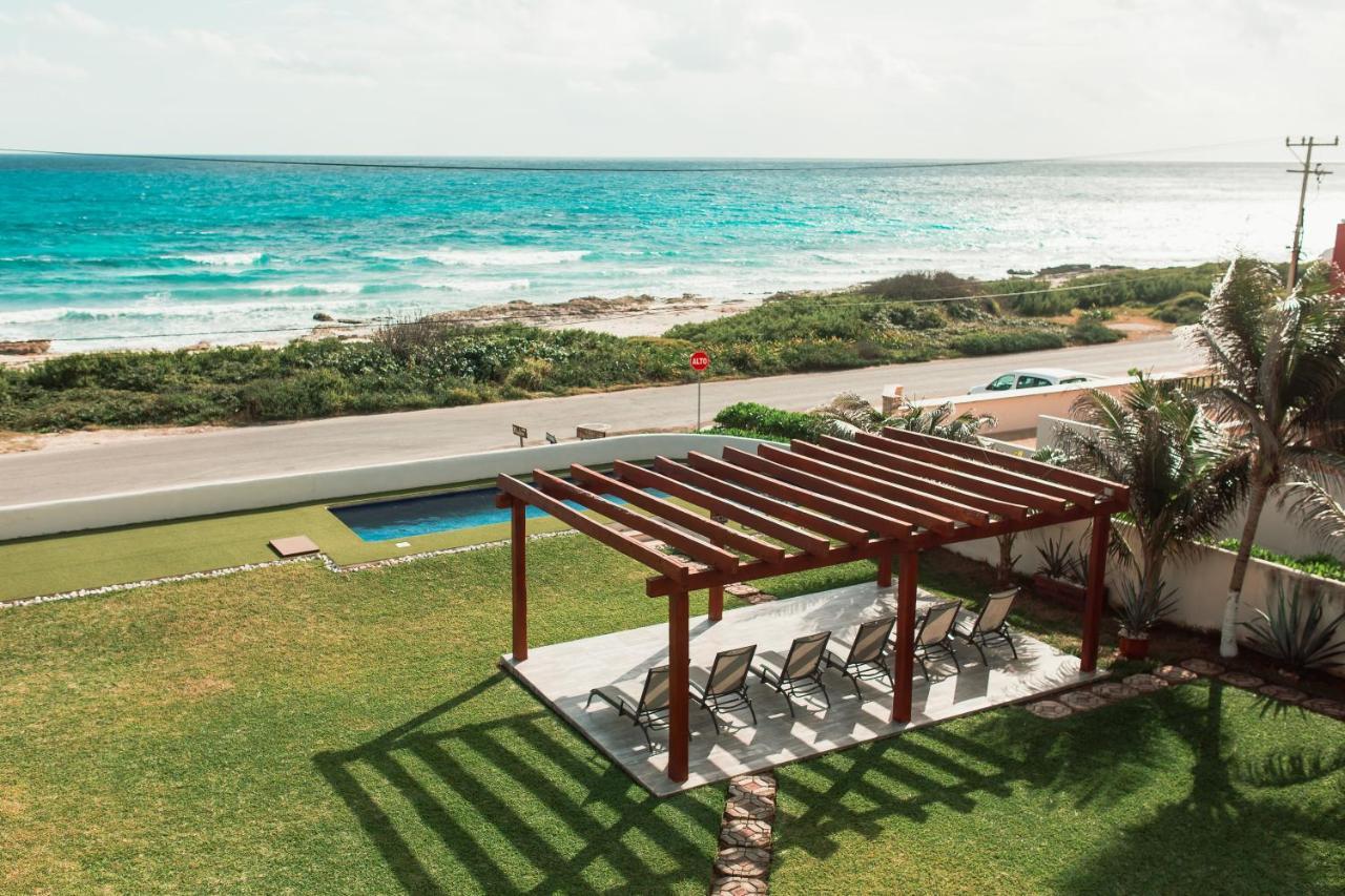 Villa With Ocean View, Pool, Restaurant And Rooftop Isla Mujeres Esterno foto